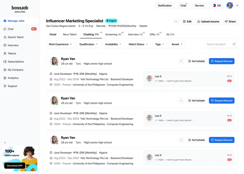 Candidate Tracking System