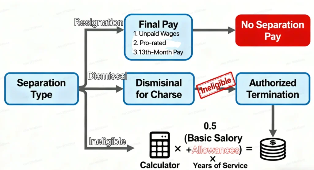 Compute Seaparation Pay