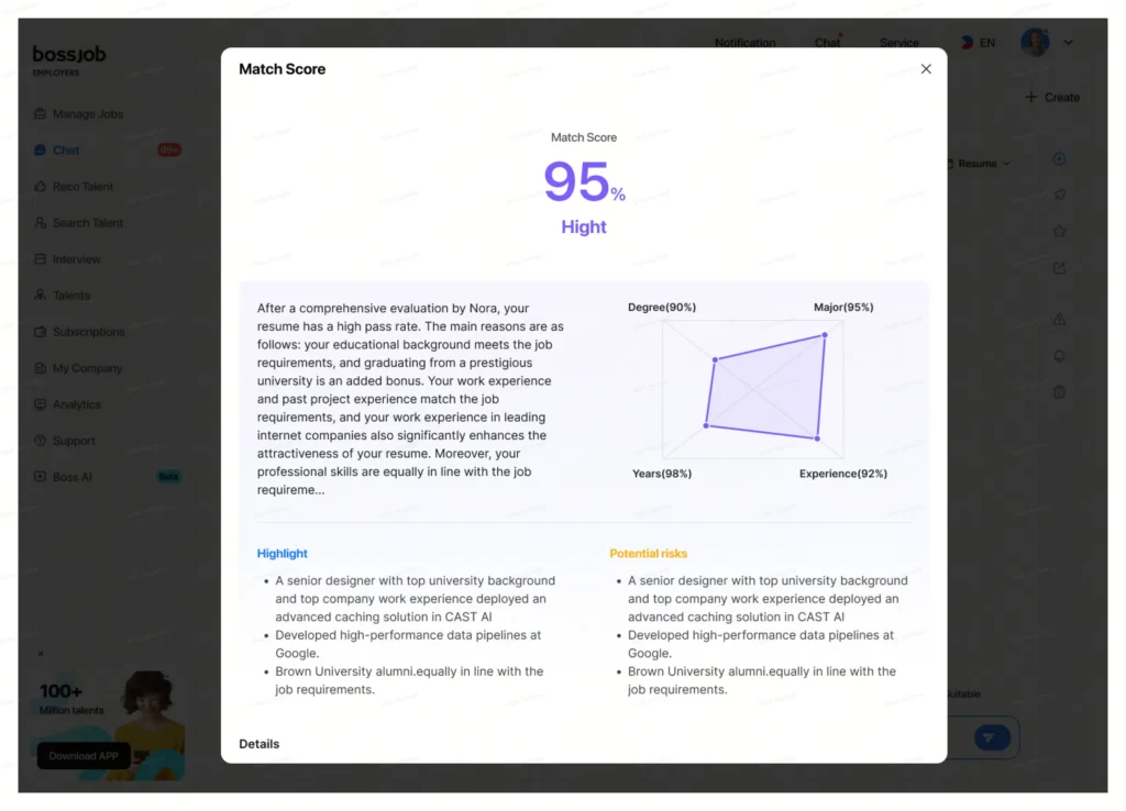 Ai Resume Matching Score