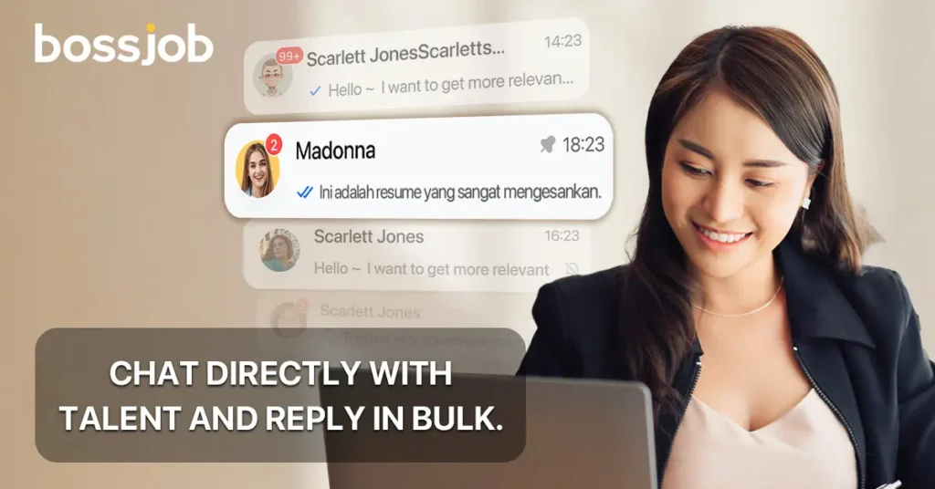 Chat Directly with Talents