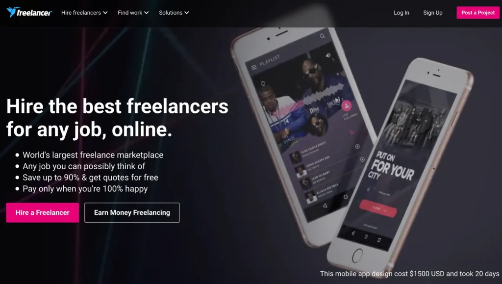 Freelancer Website