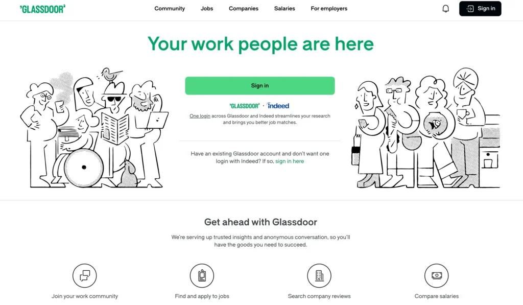 Glassdoor Part Time Jobs Website