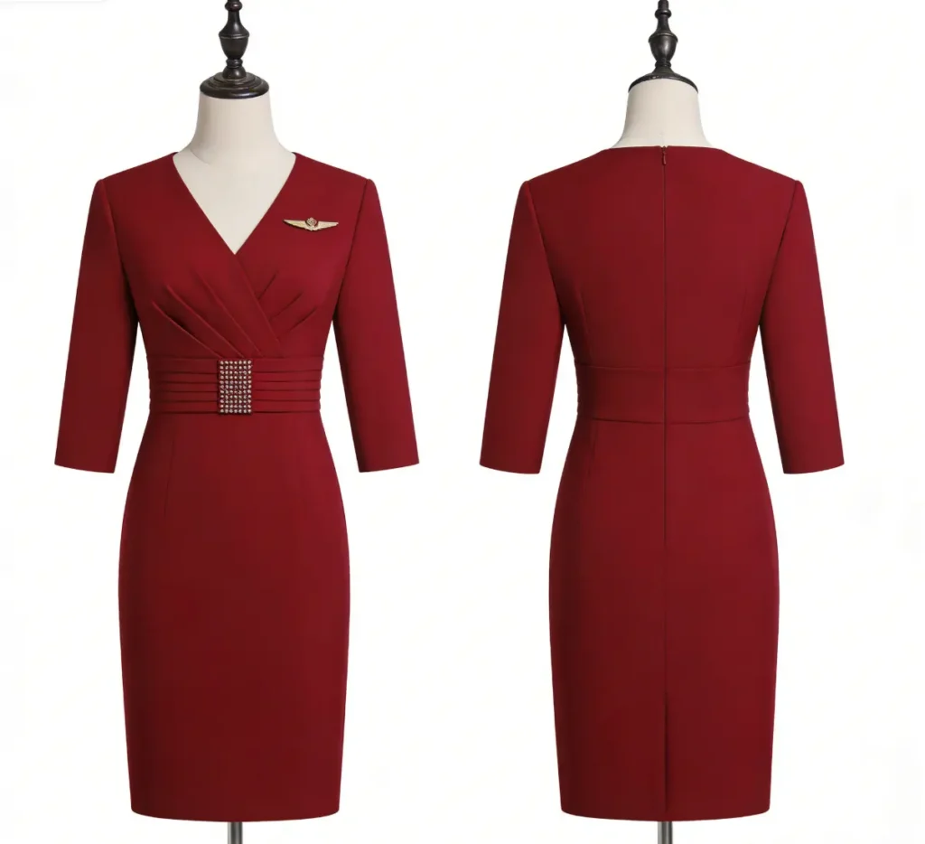 Petite Flight Attendant Outfit