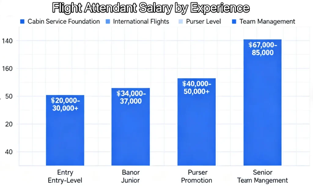 Philippine Flight Attendant Salary by Experience