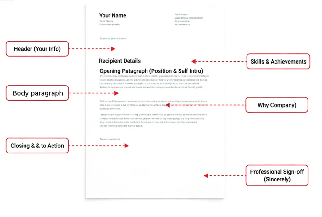 Format Application Letter Fresh Graduate