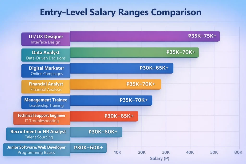 High Paid Jobs Beginner Compare