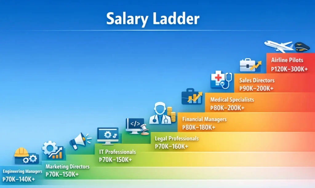 Professional Jobs Salary Ladder