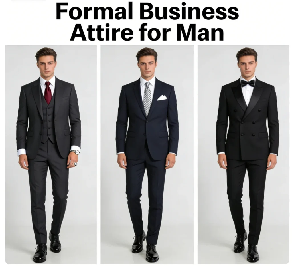 Formal Business Attire Man