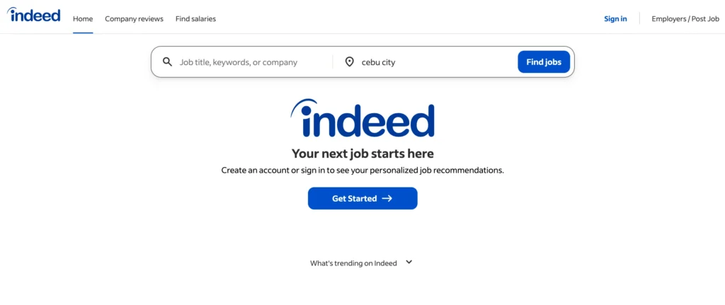 Indeed Part Time Jobs Cebu