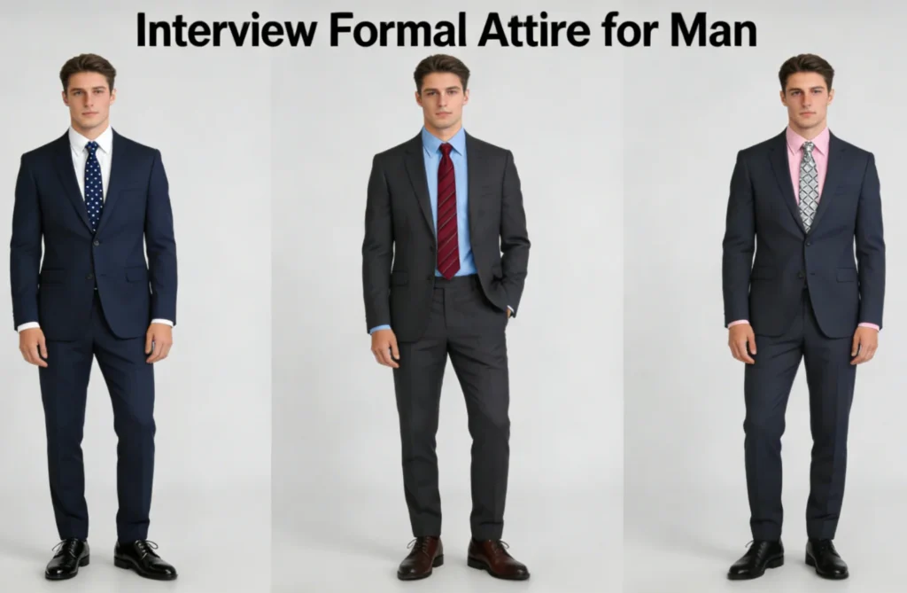 Interview Formal Attire Man