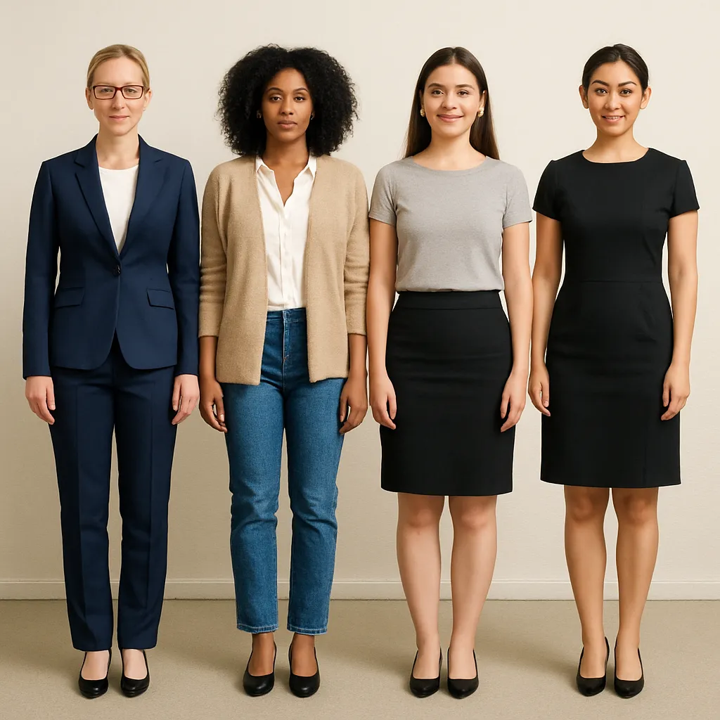 formal corporate attire for women